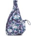 Vera Bradley Featherweight Sling Backpack, Artist's Garden Purple
