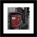 BOJIN 8x8 Picture Frames Black, Solid Wood Display Pictures 6x6 with Mat or 8x8 Without Mat, Table Top Home Decoration or Wall Hanging Square Photo Frame