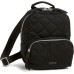 Vera Bradley Performance Twill Mini Backpack, True Black
