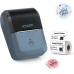 Bluetooth Label Maker Machine with Tape, Y50P Portable Thermal Sticker Maker for Home Office, Small Bussiness & School – Logo Stickers Printer – Includes 230 Labels, Black